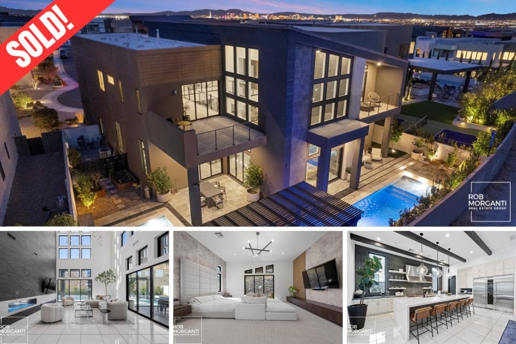 modern luxury home in Summerlin