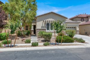 Single Story Home At 5908 Big Horn View Street In Sierra Ranch, North Las Vegas, Sold For $470,000