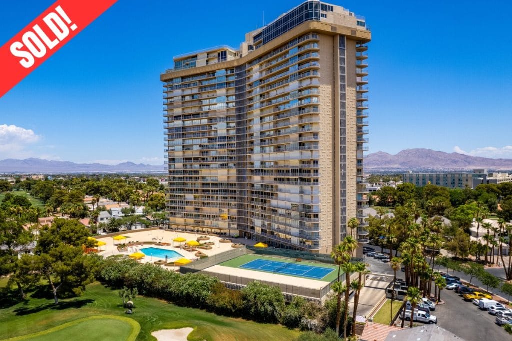 Just Sold Regency Towers Condo in Las Vegas, in the Las Vegas Country Club by The Rob Morganti Group